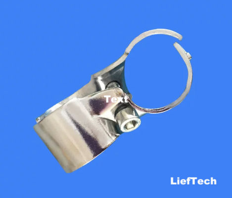 ISO9001 Chrome Plated Pipe Fittings Joint  2 Pipe Mounting Bracket