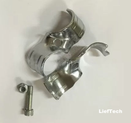 ISO9001 Chrome Plated Pipe Fittings Joint  2 Pipe Mounting Bracket