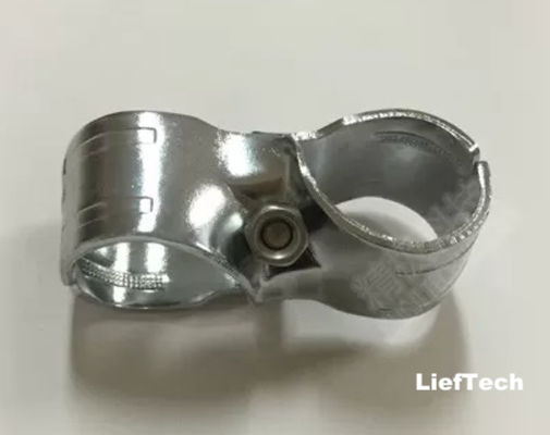 ISO9001 Chrome Plated Pipe Fittings Joint  2 Pipe Mounting Bracket