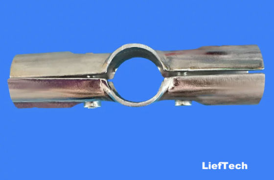 Modular Structure Chrome Waste Pipe Fittings For Storage Rack