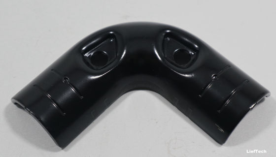 anodized 90 Degree Pipe Joint 2.5mm Thickness for lean tube system