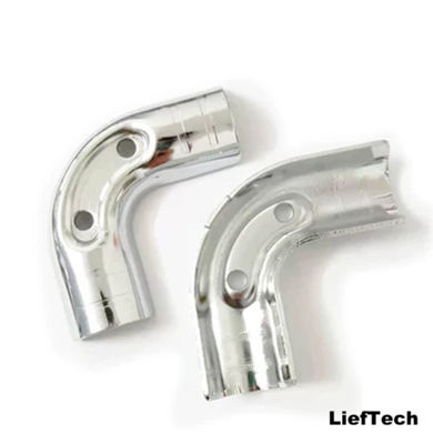 Flexible Chrome Plated Pipe Connectors Chrome Pipe Elbow 90 Degree