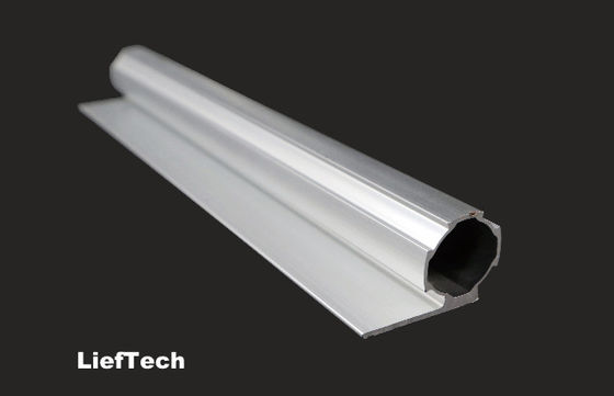 Anozied Aluminium Alloy Pipe L Shape Retain Edge Standard Length 4000mm