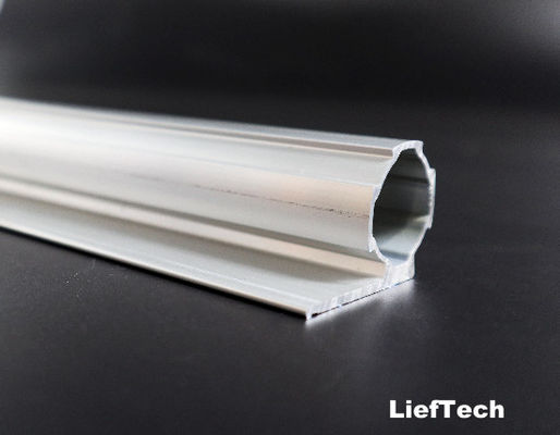 Anozied Aluminium Alloy Pipe L Shape Retain Edge Standard Length 4000mm