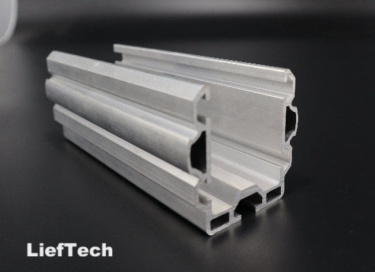6063 T5 Aluminium Extrusion Profiles OD 28mm 60x55 Aluminum Lean Pipe