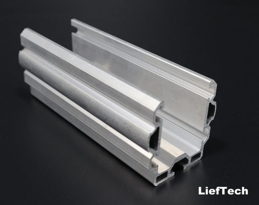6063 T5 Aluminium Extrusion Profiles OD 28mm 60x55 Aluminum Lean Pipe