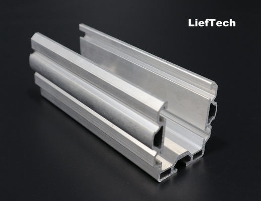 6063 T5 Aluminium Extrusion Profiles OD 28mm 60x55 Aluminum Lean Pipe