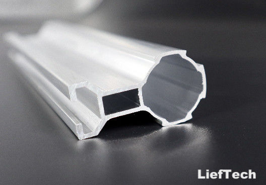T shape groove Aluminium Alloy Pipe Grooved Aluminum Pipe OD 28mm