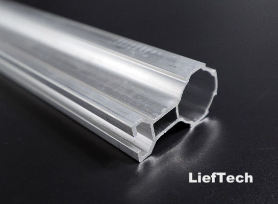 T shape groove Aluminium Alloy Pipe Grooved Aluminum Pipe OD 28mm