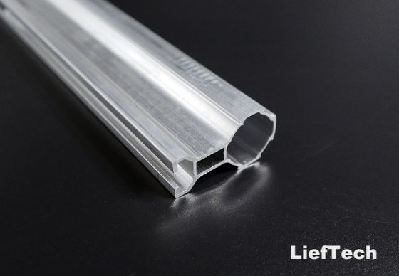 T shape groove Aluminium Alloy Pipe Grooved Aluminum Pipe OD 28mm