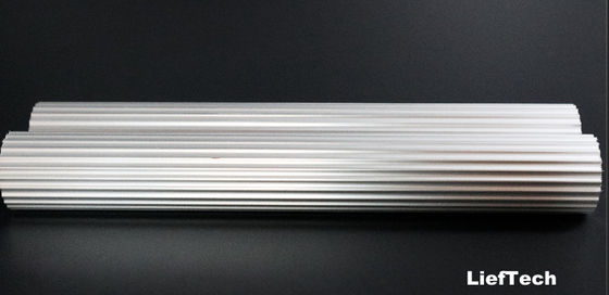 Thickness 1.2mm Aluminium Alloy Pipe Roller Shaft Corrugated Aluminum Tube