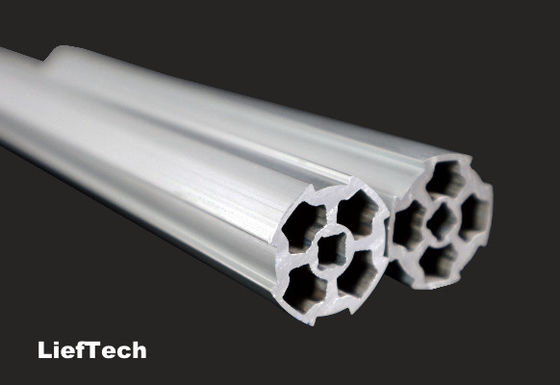 reinforced Aluminum Lean Pipe recyclable material oxidized surface