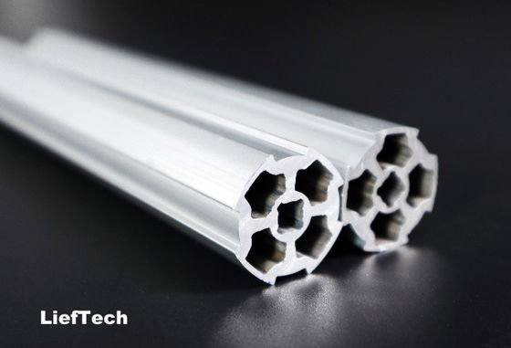 reinforced Aluminum Lean Pipe recyclable material oxidized surface