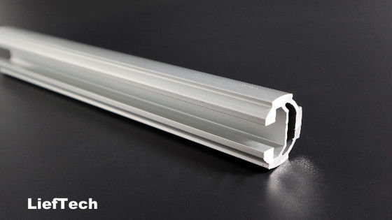 OEM 19mm Diameter Anodized Aluminium Pipe Tubing With Groove