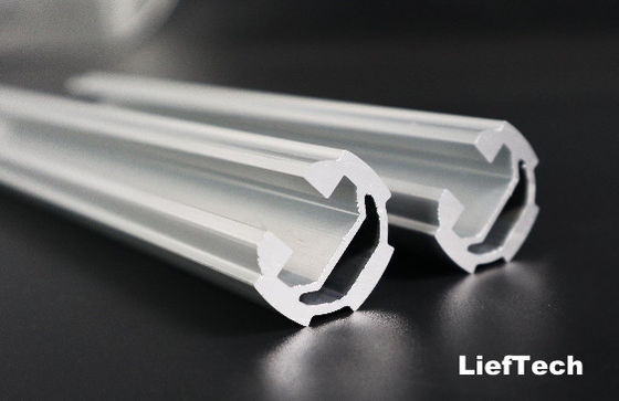 OEM 19mm Diameter Anodized Aluminium Pipe Tubing With Groove