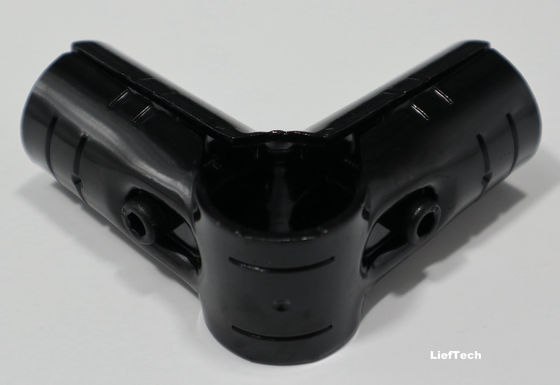 L Type Metal Pipe Connectors Metal Tube Joints For 28mm Pipe