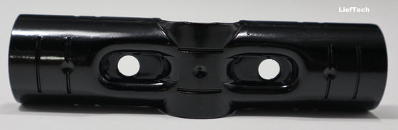 Straight Metal Pipe Joints PE Coated Steel Pipe For Warehouse Shelves WJ-4