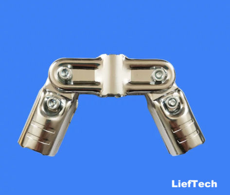 Movelable Resistant Chrome Plated Pipe Connectors H-12 Flexible