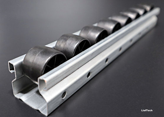 4 meter Steel Pipe Track Roller Widened wheel flow racking component
