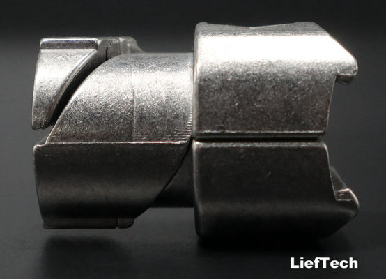 6063T5 Aluminium Pipe Connectors Screw Connection Pipe Tee Joint