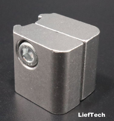 Die casting Aluminium Tube Connectors parallel rotatable joint