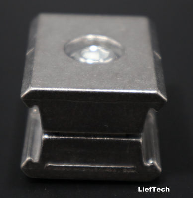 Screw Connection Aluminium Pipe Connectors parallel joint environmentally friendly