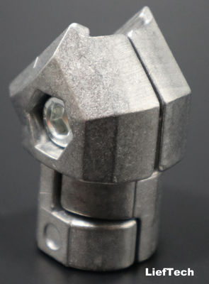 aluminum 45 Degree Pipe Joint Fitting Industrial frame 0.052kg / pcs