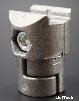 Alloy Aluminium Pipe Connectors Silver internal type Tube T Joint