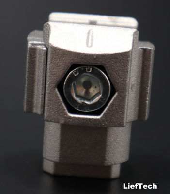 6063 T5 aluminum alloy Metal Pipe T Joint Easy assembly recyclable material