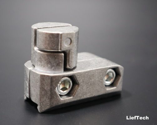 Reinforced Aluminium Pipe Connectors T Shaped Inner Straight Joint