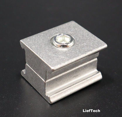 28mm Aluminum Pipe Fittings Parallel Joint Die Casting International Standards