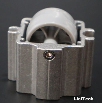 Factory wholesale aluminum profile movable accessory with wheel 6063T5 aluminum alloy movable accessory