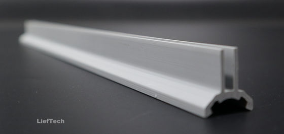 ISO9001 Tube Accessories 3mm Panel Card Slot Plastic Guide