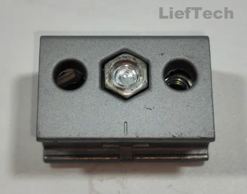 Light weight Tube Accessories Aluminum Inlay Joint  for worktable board connection