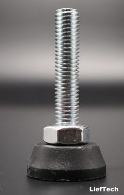 Galvanized steel  Custom Tube Assemblies bottom support adjust screw connection