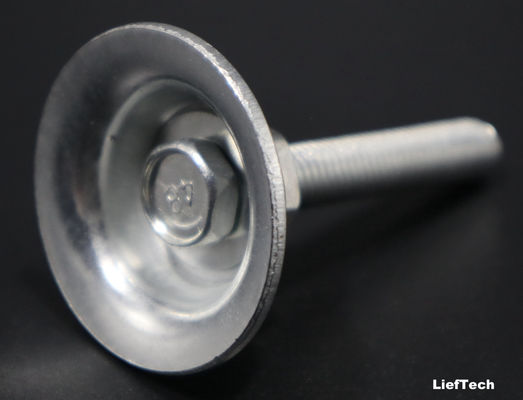 Steel Tube Accessories Adjust Racking Bottom Support Part 0.09kg/pcs