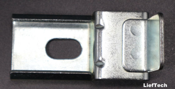 Galvanized Steel Placon Roller Track With Retain Edge Flow Racking Accessory