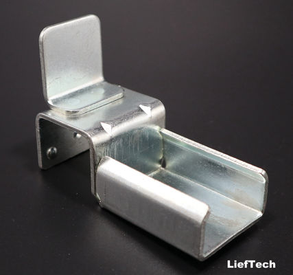 Galvanized Steel Placon Roller Track With Retain Edge Flow Racking Accessory