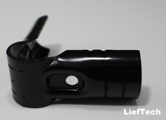 90 degree external corner metal joint lean pipe system component