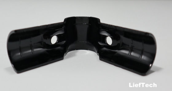 90 degree external corner metal joint lean pipe system component