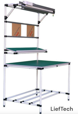 Custom Size Pipe Work Bench Aluminium Alloy Rack Mount Workstation