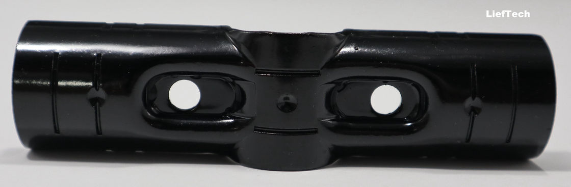 Straight Metal Pipe Joints PE Coated Steel Pipe For Warehouse Shelves WJ-4