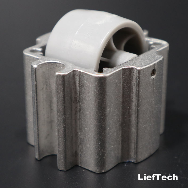 Factory wholesale aluminum profile movable accessory with wheel 6063T5 aluminum alloy movable accessory
