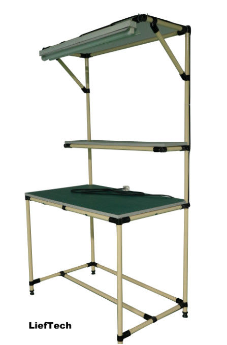 Custom Size Pipe Work Bench Aluminium Alloy Rack Mount Workstation